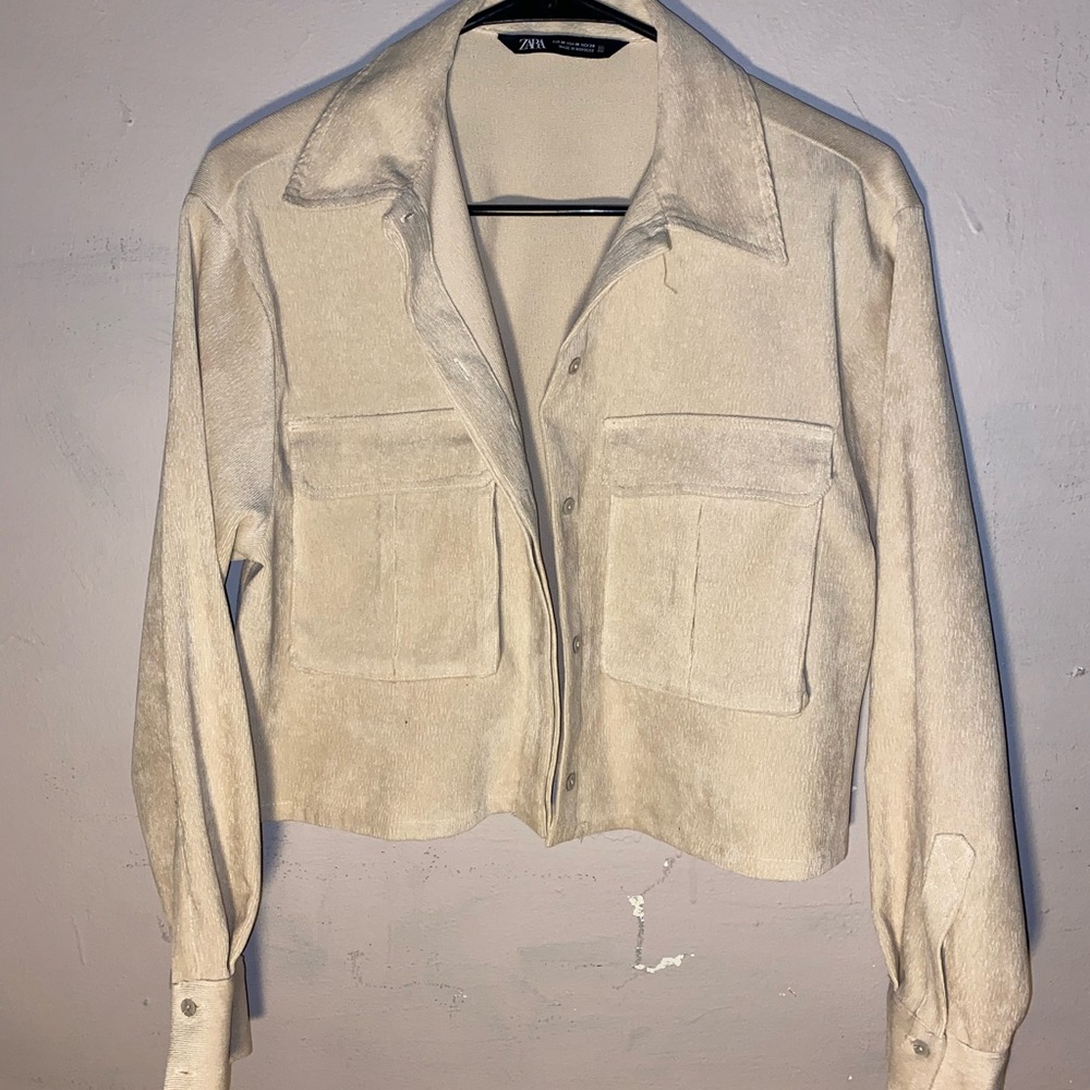 Zara Women's Cream Jacket